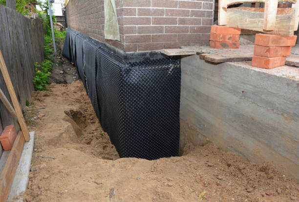SJ Waterproofing Pros technician performing targeted Crawl Space Encapsulation assessment in Pedricktown, NJ
